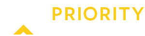 Priority Title Settlement group of texas yellow white logo