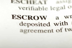 escrow services dictionary definition close up text